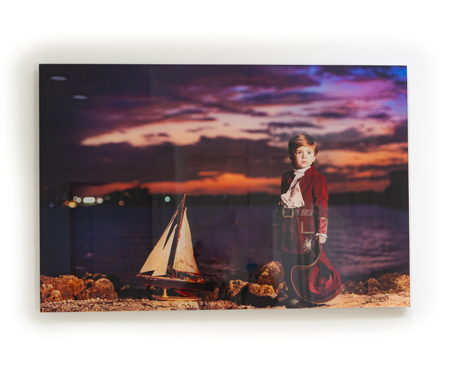 Experience the ultimate in clarity with this crystal clear acrylic photo print.